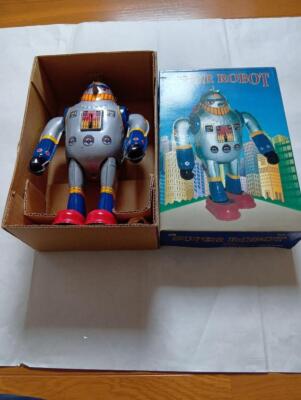 Super Robot X-25 Vintage Wind-up Type Tin Toy Showa Retro | eBay