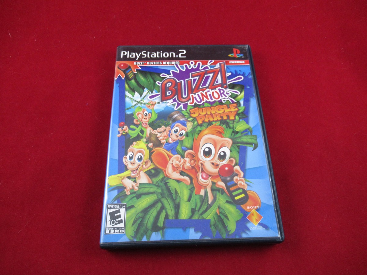Buzz Junior: Jungle Party (Sony PlayStation 2, 2007) *Complete Tested*