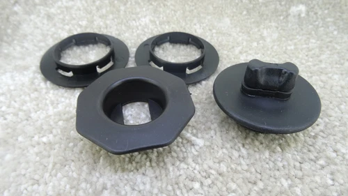 PEUGEOT FLOOR MAT & CARPET FIXING CLAMPS 4 Pcs IN A PACK