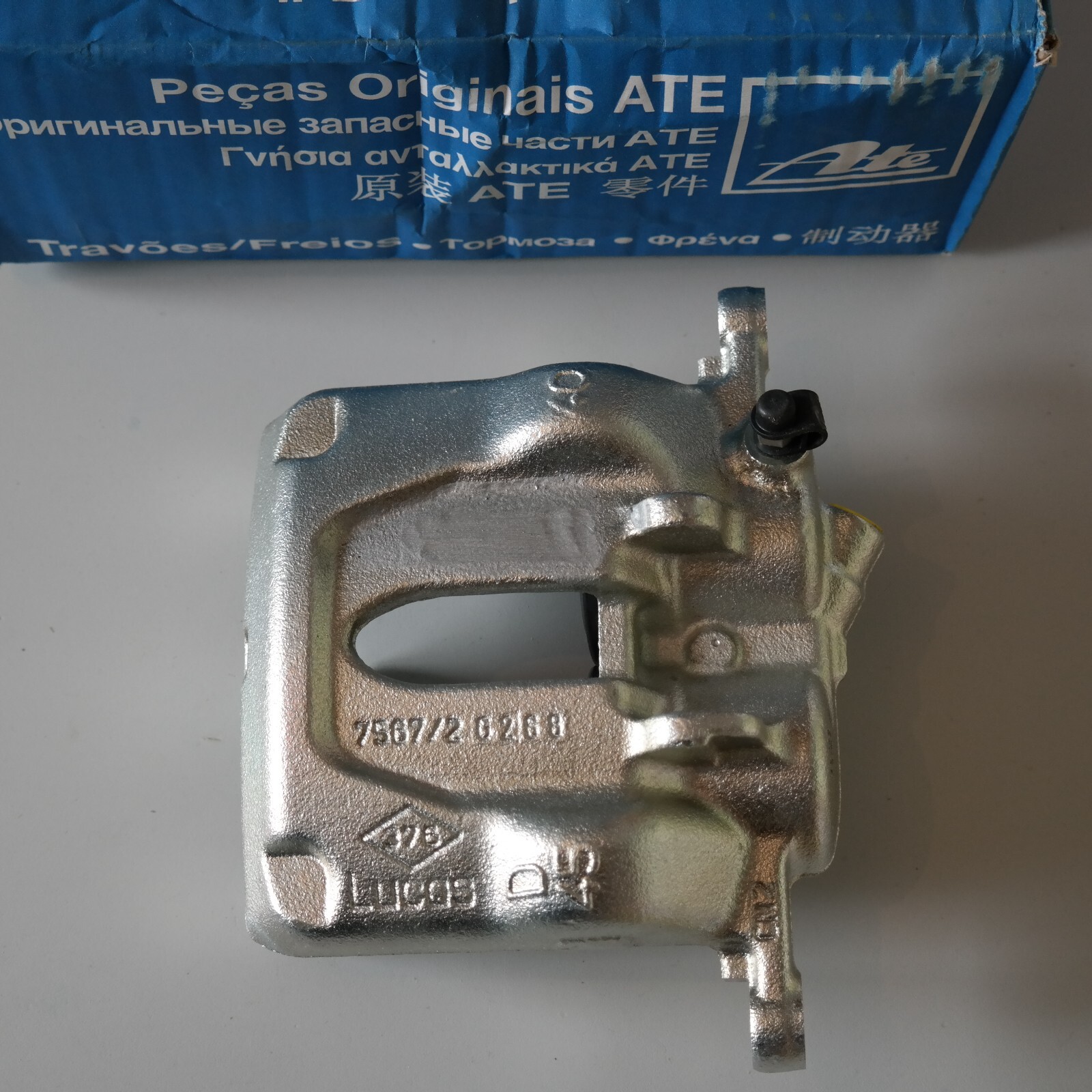 Etrier de frein pour Renault Avantime ATE 220738 en acier fonte sans consigne