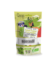 Biodyssee Tisane Cocktail purifiant de nos montagnes bio,purifiant + tonique,30g