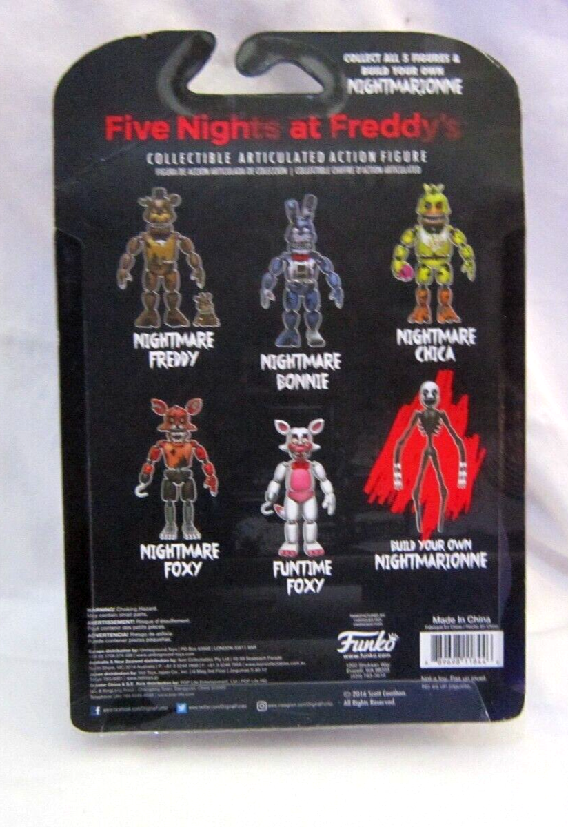 Five Nights at Freddy's 5 in. Nightmare Bonnie Action Figure