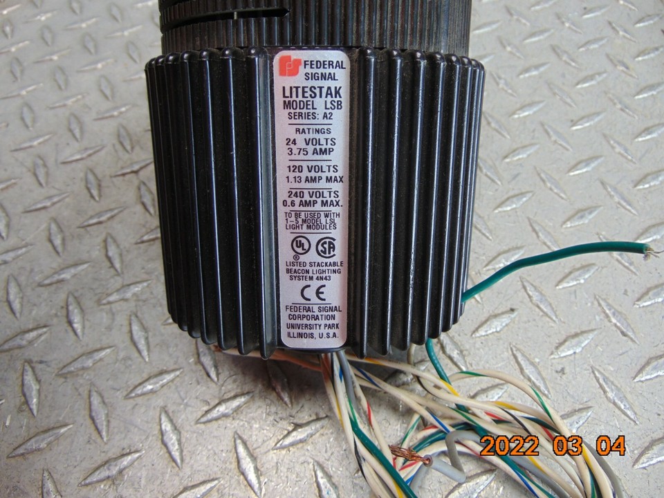 FEDERAL SIGNAL LITESTAK LSB BASE MODULE | eBay