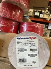  C HellermannTyton 558-00006 HT3RD250; 3" Red Adhesive Labels 250 Ft