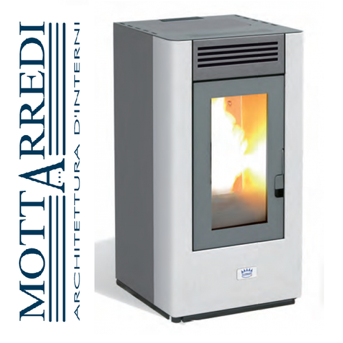 TERMOSTUFA A PELLET CLEMENTI CLEMENTINA 10Kw CANALIZZATA / 9Kw - Chiama x  sconto | eBay