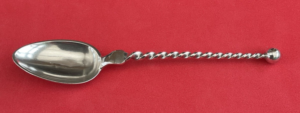 Twisted Solid Silver Spoons Buy Antique Matt Finish Stainless