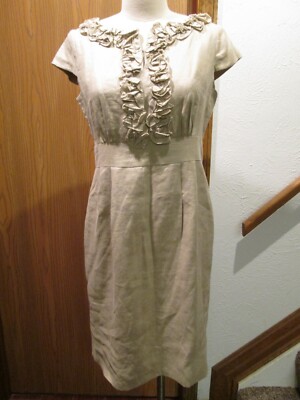 adrienne vittadini linen dress Adrienne Vittadini Linen Dress