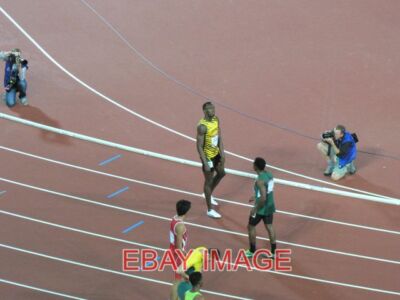 FOTO GLASGOW DER SCHNELLSTE MANN DER ERDEN USAIN BOLT WELTREKORDHALTER FÜR DIE