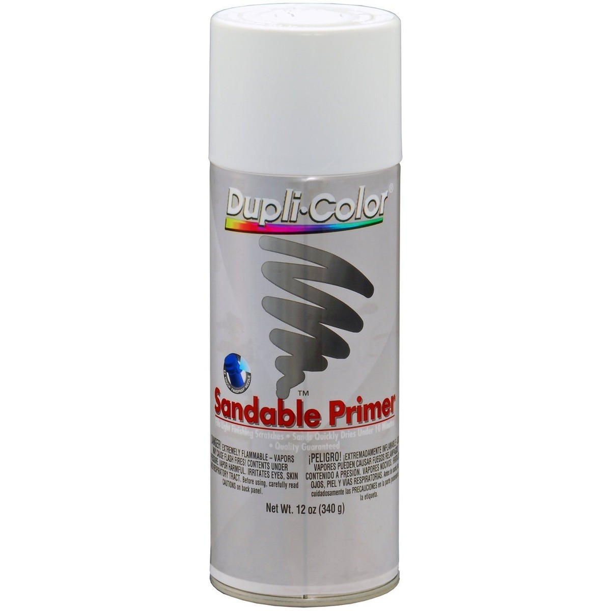 Duplicolor DAP1689 White Sandable Primer Aerosol Spray Paint - Main Image