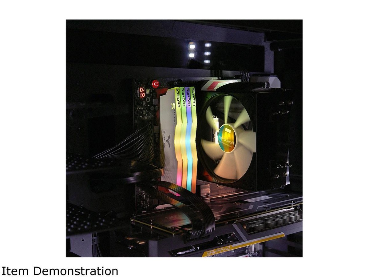 Team T-Force Delta RGB 32GB (2 x 16GB) PC RAM DDR4 3600 (PC4 28800