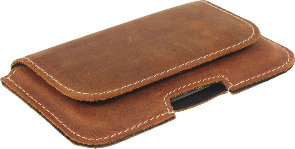 RIC WAIST POUCH WITH CLIP AND LOOP MADE OF GENUINE LEATHER CASE COVER FOR PHONE - Image 4 of 4