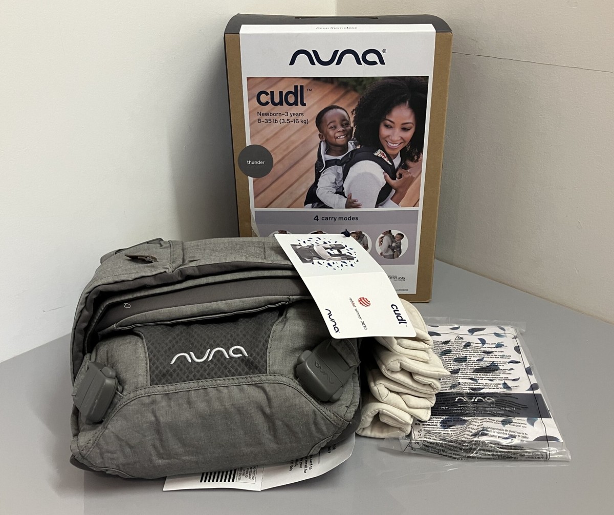 Nuna CUDL Baby Carrier In Thunder RRP UK - Main Image