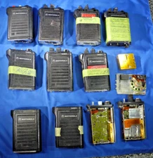 HUGE LOT Vintage Motorola Saber Handle-Talkie FM Radios (PARTS/FIX)