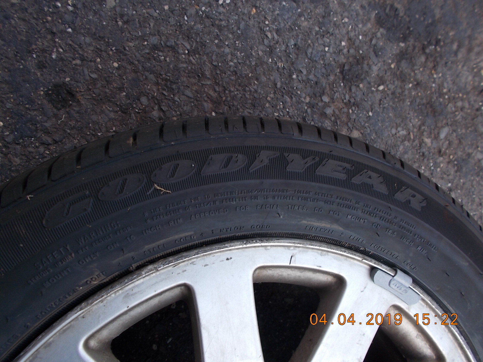 Goodyear Eagle RSA P205/55R16 fits AUDI A4 with aluminum wheel | eBay