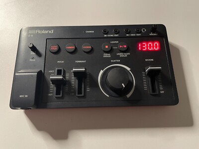 Roland e4 - Voice FX | Pitch, Verb, AutoTune - aus Studiogebrauch