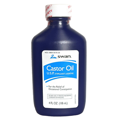 Castor Oil Large 4 oz. U.S.P. Stimulant Laxative - Aceite de Ricino Laxante | eBay Castor Oil Large 4 oz. U.S.P. Stimulant Laxative - Aceite de Ricino Laxante | eBay