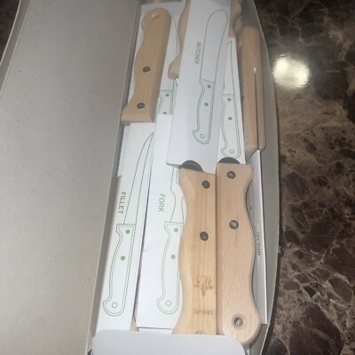 20 Piece Kitchen KNIFE SET Butcher Chef