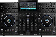 Denon DJ PRIME 4+ 4-Deck DJ Controller WI-FI MUSIC STREAMING With Amazon Music