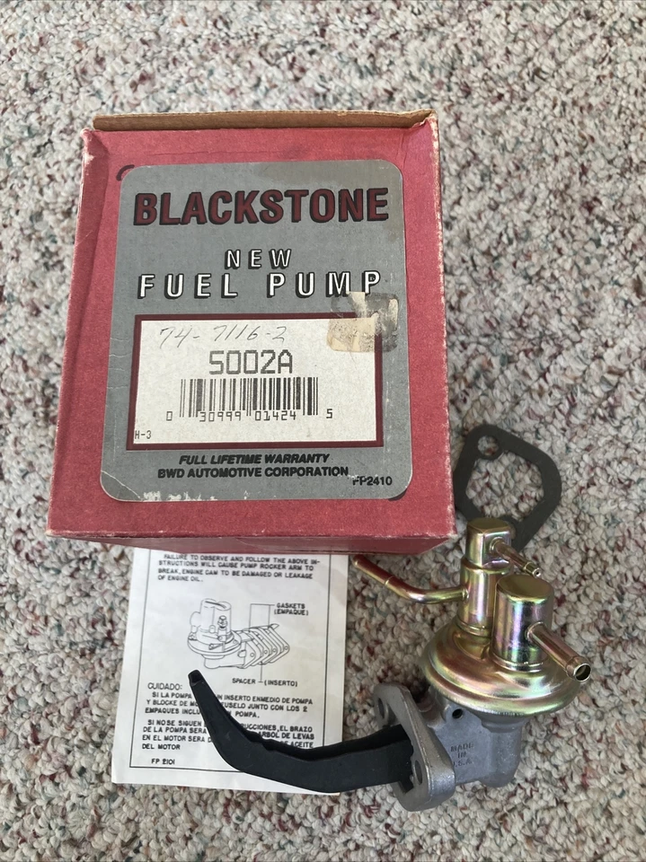 Bomba de combustible Blackstone MAZDA GLC 1981 1982 1983 1984 L4 1,5 L 1490cc #5002A nueva de stock Foto 3 de 3