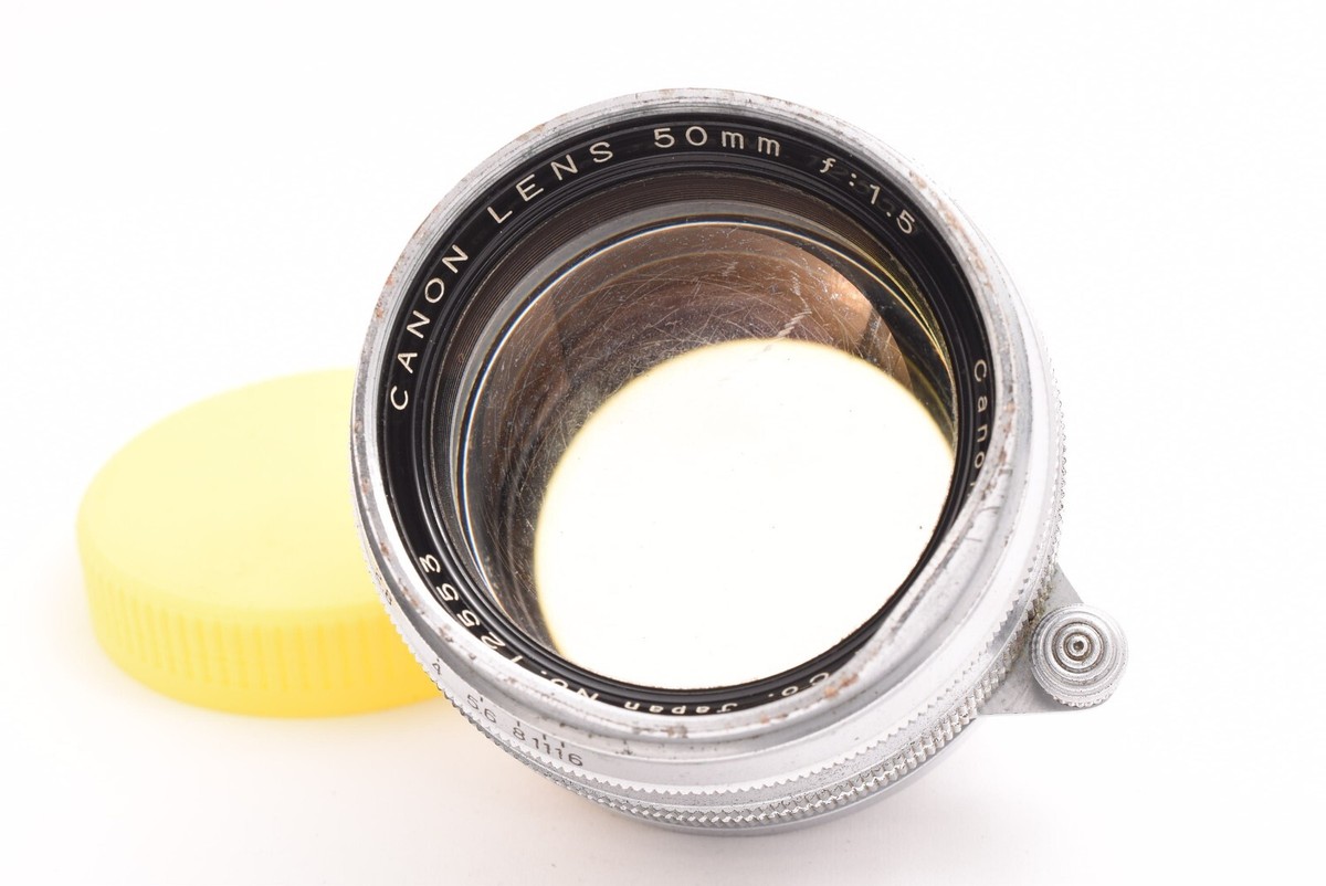 キヤノン 50mm F1.5 Lマウント CANON 50mm/F1.5 Leica 39mm LTM screw mount #12553 kjm 230110 | eBay