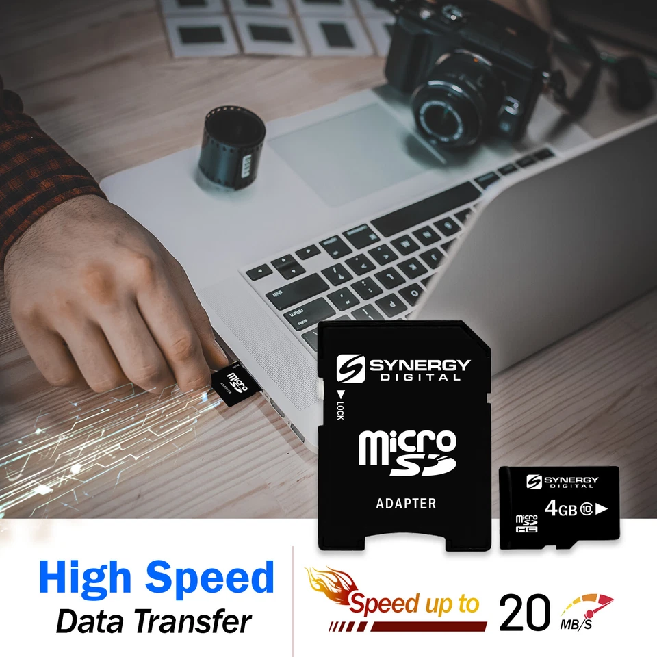 Synergy Digital 4GB, MicroSDHC Memory Cards - Class 10, 20MB/s - Pack of 10 - Image 4 of 4