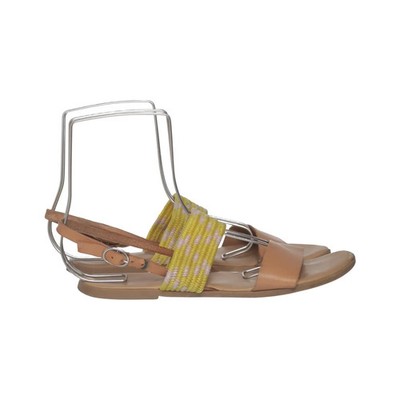 Cox, Sandalen, Größe: 40, Beige/Gelb/Mehrfarbig, Damen #Kt0