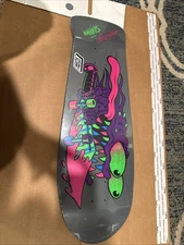 Santa Cruz Meek Slasher blacklight glow Skateboard Deck 10.1”x31.13” BRAND NEW 