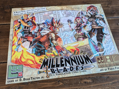 Millennium Blades Brettspiel - Top Zustand (L99 Spiele, 2016)