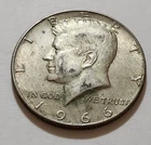 1966 Kennedy Half Dollar • 40% Silver • Circulated • X169