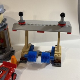 LEGO Cars: Flo's V8 Cafe (8487) 100% complete with instructions  No Box *READ*