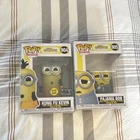 Funko Pop! Movies Minions Rise of Gru 2-Pack Kevin 904 & Bob 905 FYE GITD