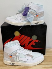 Nike Air Jordan 1 Virgil Abloh Archive Alaska OFF-WHITE AA3834-100 Sz 16 DS QS