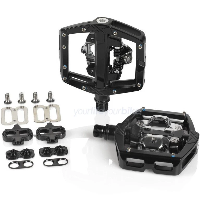 XLC S24 KLICK PEDALE PLATTFORM SHIMANO SPD CLIPLESS DOWNHILL ENDURO MOUNTAINBIKE - Bild 1 von 1