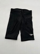 Speedo Pro LT Swim Jammer Mens 24 Black Training Racing Drawstring