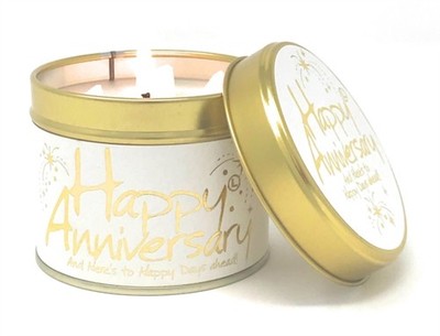 Happy Anniversary - Duftkerze aus Blech (allgemeine Ware)