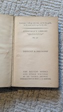 The Religio Medici And Other Writings By Sir Thomas Browne 1947 edn