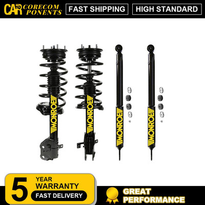 Monroe Rear Front Shocks Absorber,Struts & Coil Spring For Ford Edge,Lincoln MKX