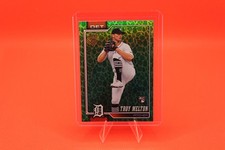 Troy Melton - 2026 Topps Series 1 - #212 Green Leaf Foil (RC) - Detroit Tigers