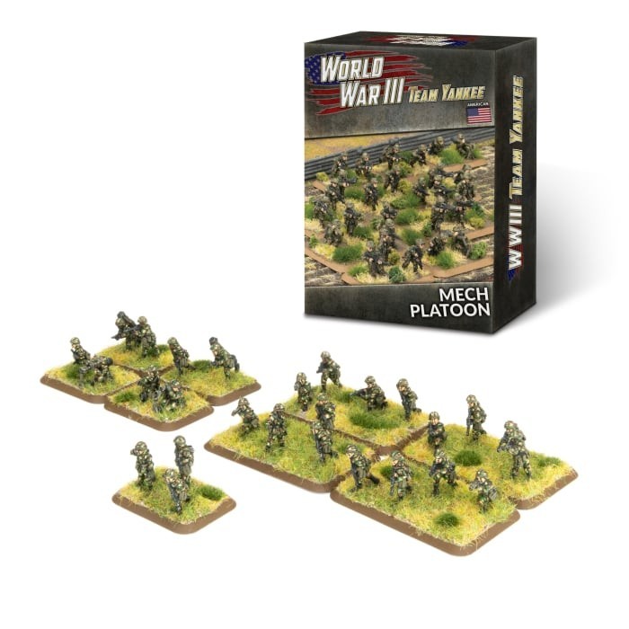 WW3: American Mech Platoon - Team Yankee - Brand New - Flames of War