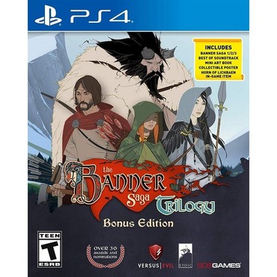 The Banner Saga Trilogy Bonus Edition - Sony PlayStation 4 - Brand New