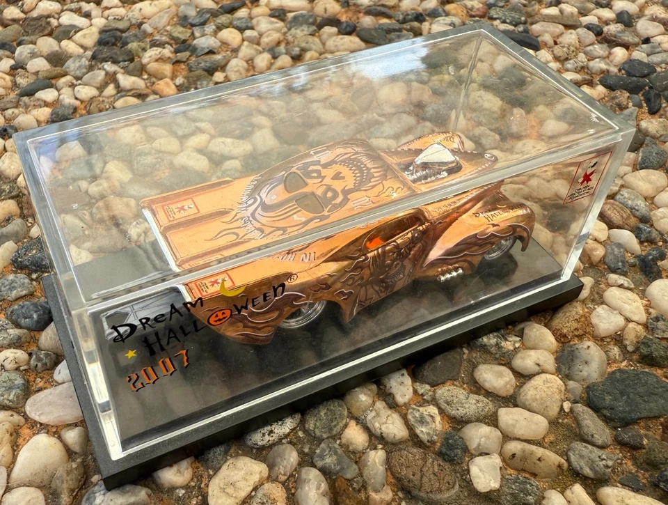 2007 Hot Wheels 1941 Willy's Dream Halloween CAAF Copper RARE Real Riders - Image 2 of 2