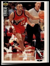 1994-95 Collector's Choice #12 Johnny Dawkins Silver Signature