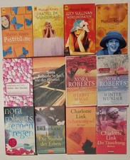 Sammlung mit 24 Büchern Belletristik diverser Autoren