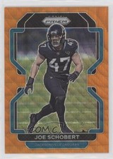 2021 Panini Prizm Orange Wave Prizm 44/60 Joe Schobert #17 0u8k