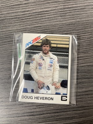 (10) 1983 CDA PPG Indy Car Doug Heveron #27 Card Lot Brewerton NY