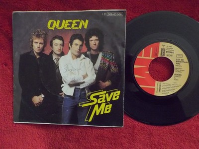 Queen - Save me / Let me entertain you      German EMI 45