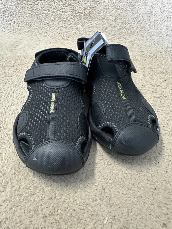 Body Glove Boys Black Poseidon Water Slingback Sandals Shoes Size 13Y New - Image 2 of 4