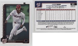 2025 Topps Series 1 James Wood #181 Rookie RC