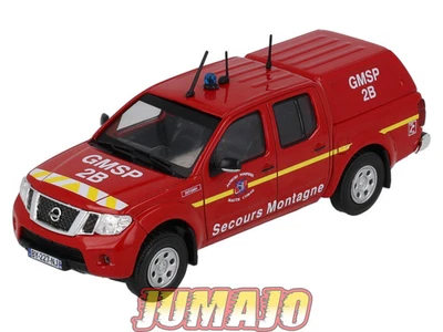 CPL50 VÉHICULES LÉGERS POMPIERS 1/43 HACHETTE IXO NISSAN NAVARRA GMSP TECHNAMM - Photo 1/4