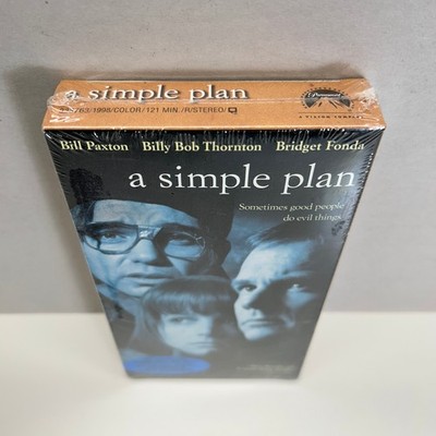 A Simple Plan VHS Tape NEW SEALED Screener Not For Resale Paxton Thornton Fonda